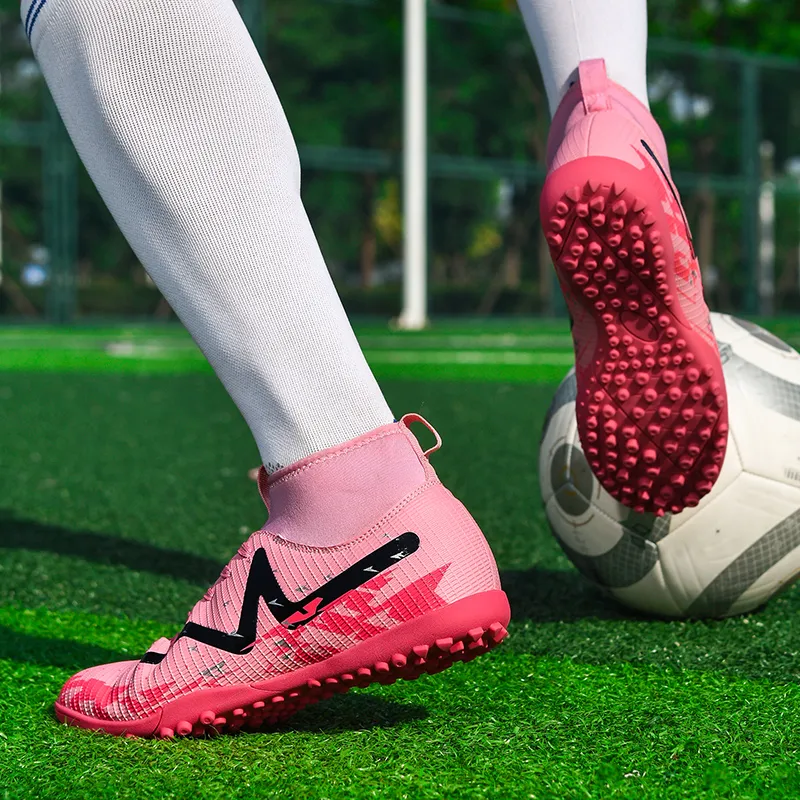 BIANSULONG TF Rubber Broken Studs Soft Ground Firm Ground Cushioning Anti-Slip And Wear-Resistant Soccer Shoes Unisex-3