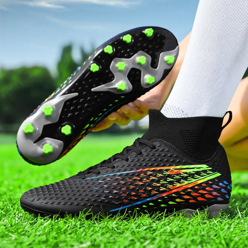 BIANSULONG Soccer Shoes Unisex Low Top Red-17