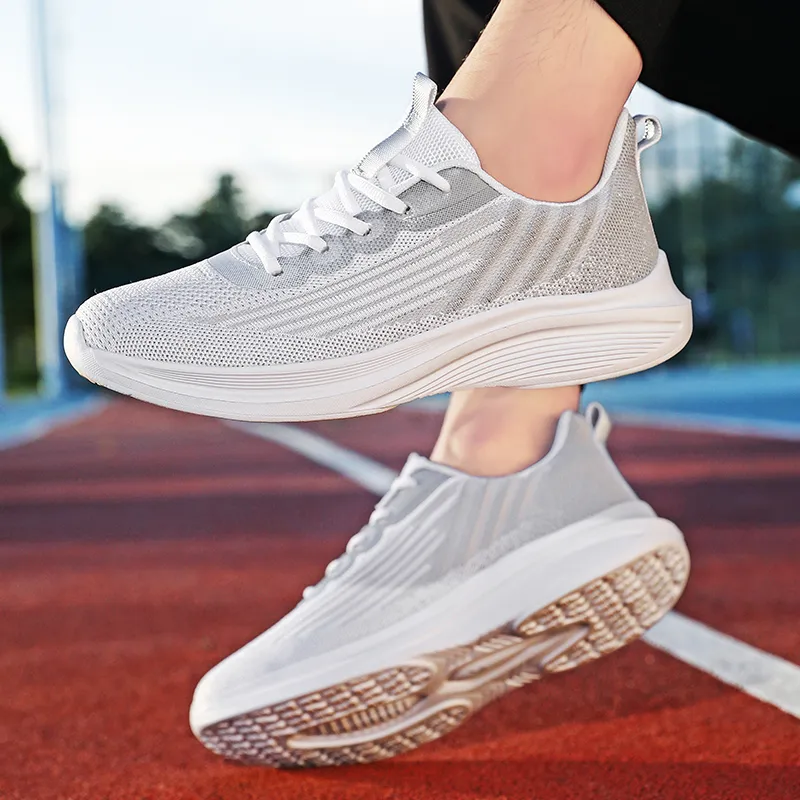 BIANSULONG Cushioning, Slip Resistant, And Abrasion Resistant Low Top Casual Running Shoes Unisex-4