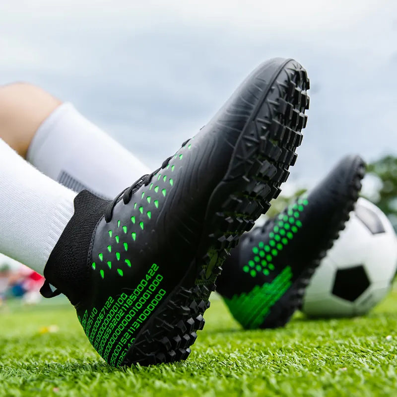 BIANSULONG TF Rubber Broken Studs Soft Ground Firm Ground Cushioning Anti-Slip And Wear-Resistant Soccer Shoes Unisex-13