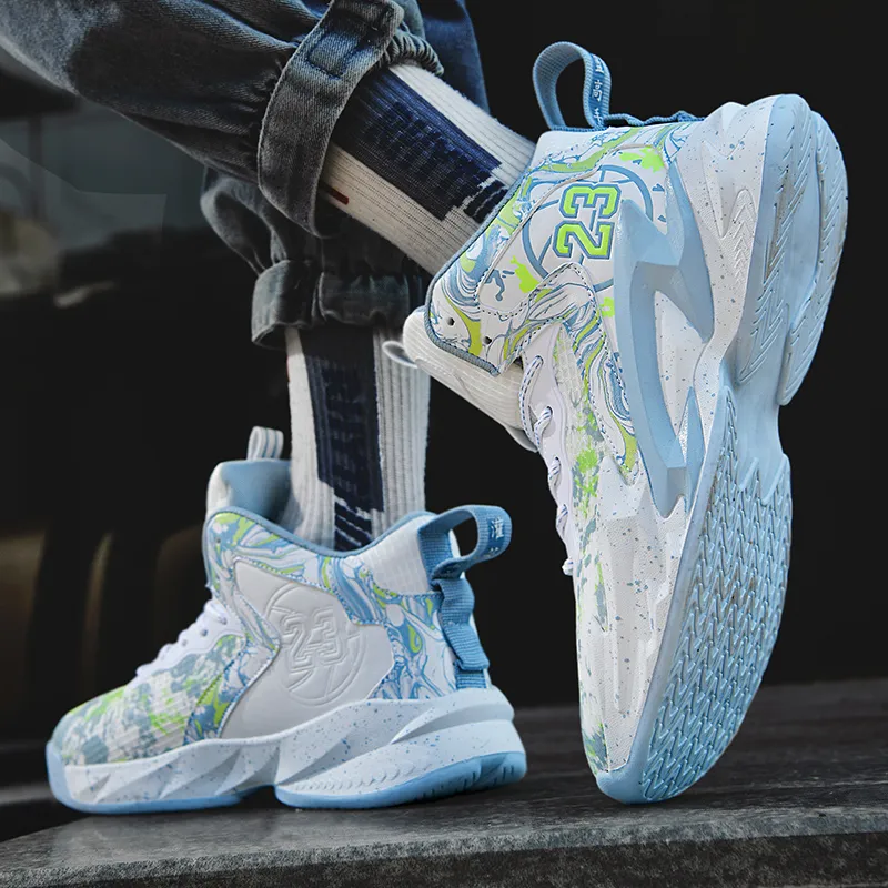 BIANSULONG Cushioning Breathable Support High Top Basketball Shoes Unisex-21