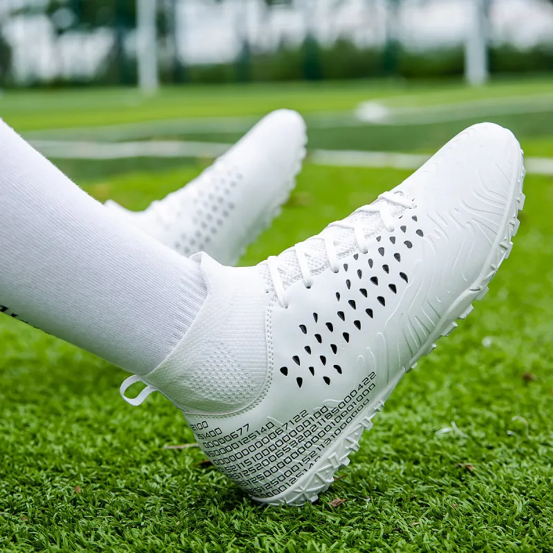 BIANSULONG TF Rubber Broken Studs Soft Ground Firm Ground Cushioning Anti-Slip And Wear-Resistant Soccer Shoes Unisex-2