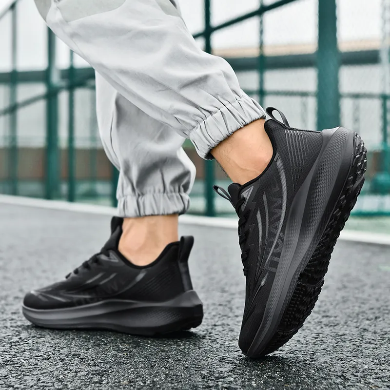 BIANSULONG Cushioning Abrasion Resistant Support Low Top Casual Training Running Shoes Men's-7