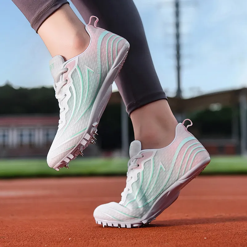 BIANSULONG Cushioned Slip-Resistant Abrasion-Resistant Low-Top Training Running Shoes Unisex-9