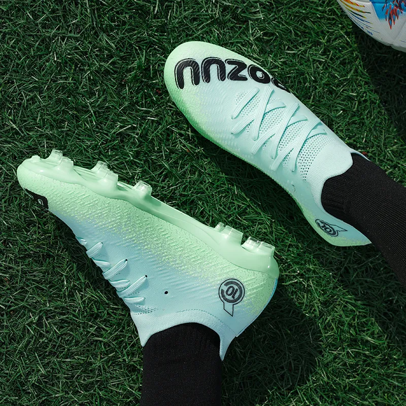 BIANSULONG FG Firm Ground Artificial Ground Slip Resistant And Abrasion Resistant Coverage Soccer Shoes Unisex-17