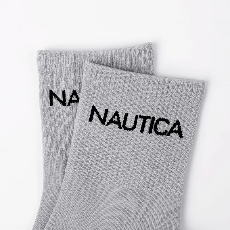NAUTICA UNDERWEAR Mid Calf Socks Men's 5 Pack-13
