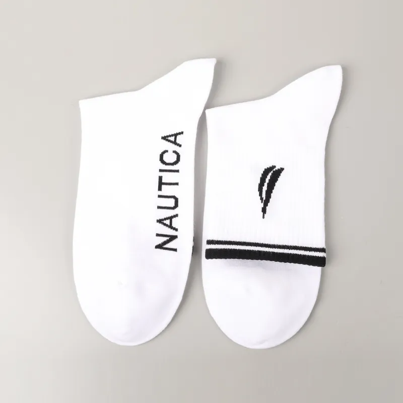 NAUTICA UNDERWEAR Mid Calf Socks Men's 5 Pack-19