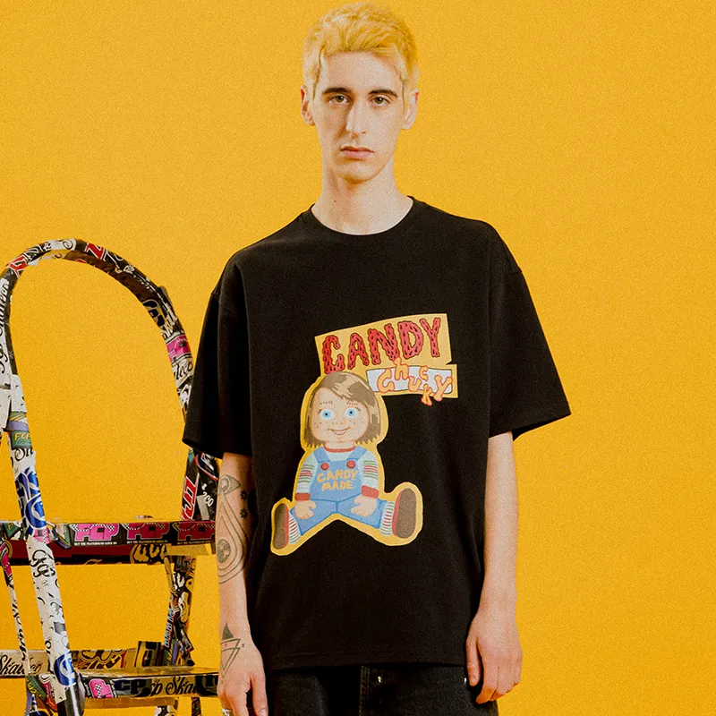 Candymade Haus T Shirts Unisex Gray-3