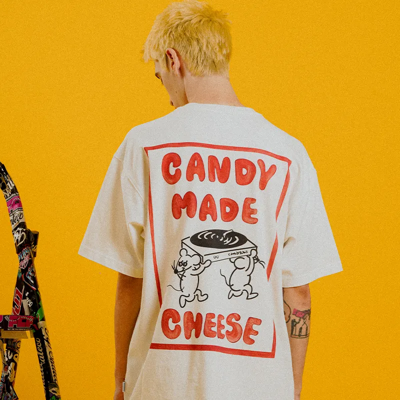 Candymade Haus T Shirts Unisex White-4