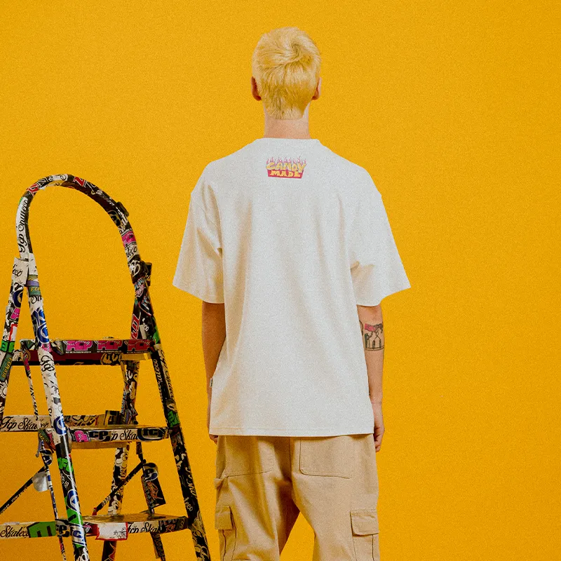 Candymade Haus T Shirts Unisex White-7