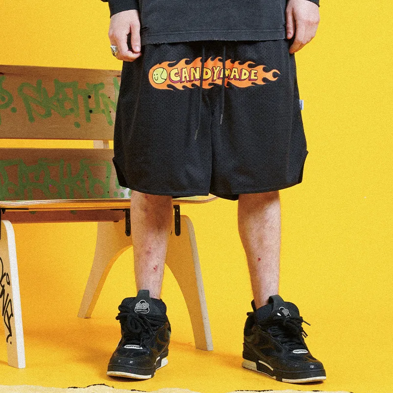 Candymade Haus Casual Shorts Unisex Black-2