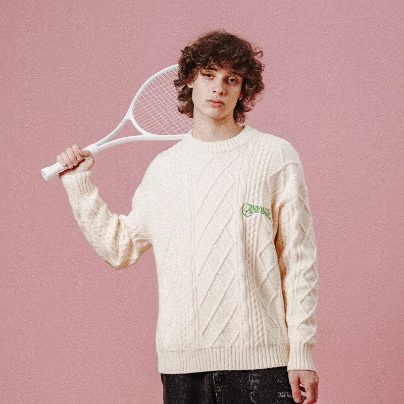 Candymade Haus Knitwear Unisex White-2