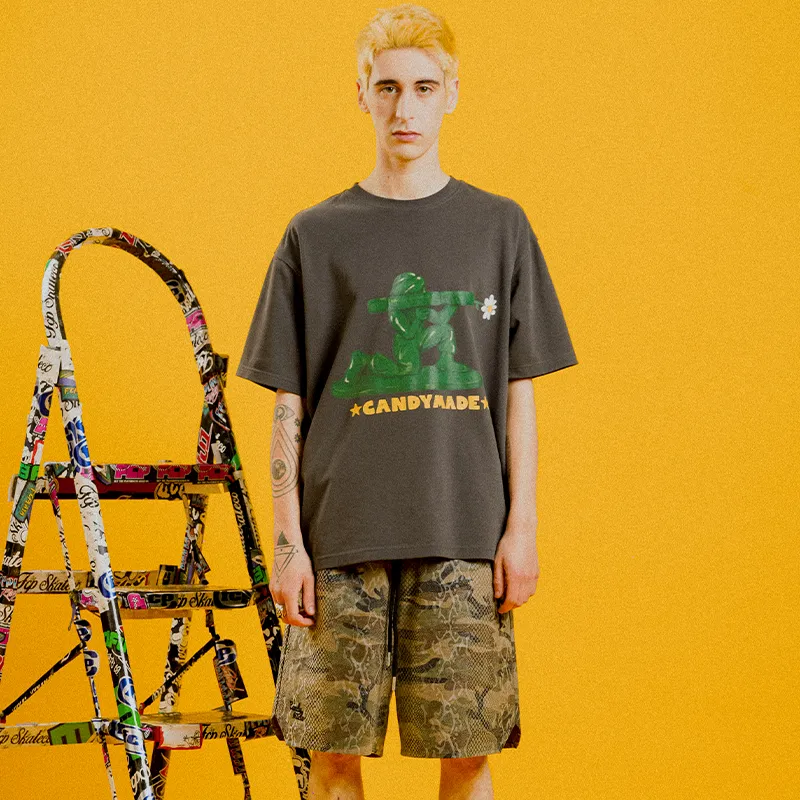 Candymade Haus T Shirts Unisex Dark Gray-5