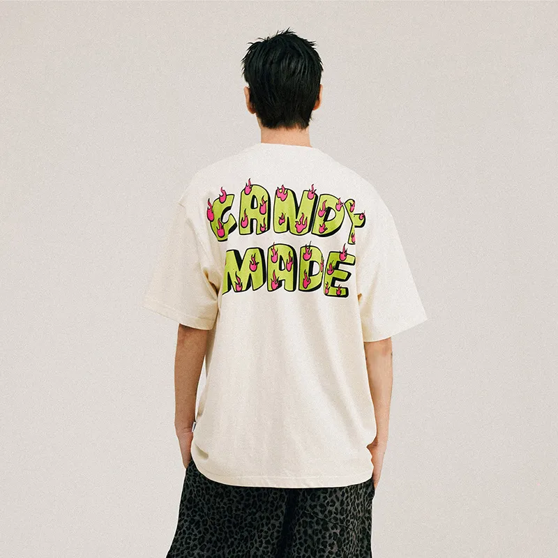 Candymade Haus T Shirt Unisex White-3