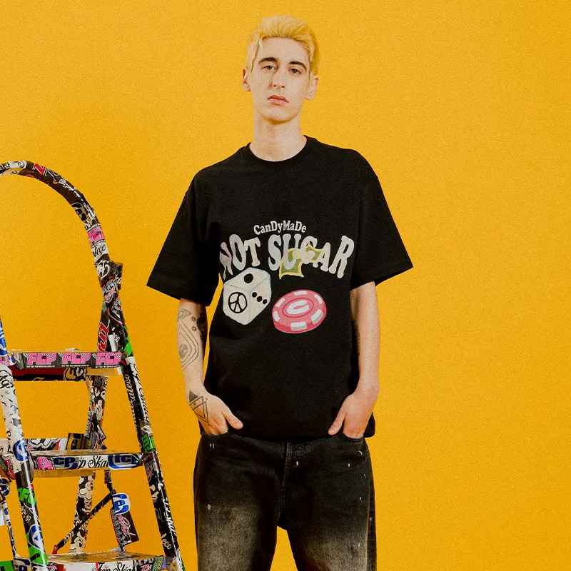 Candymade Haus T Shirts Unisex Black-2