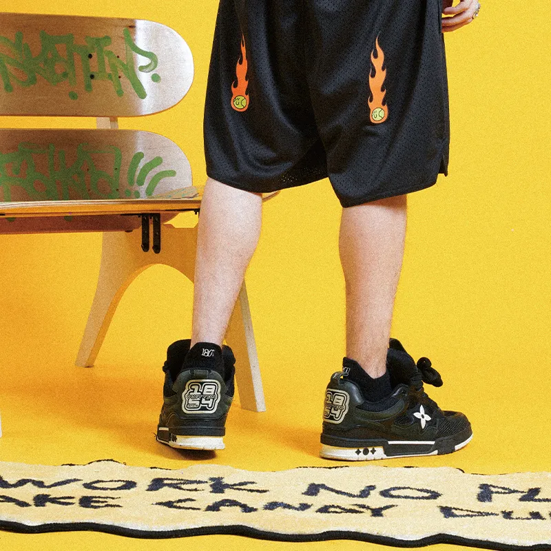 Candymade Haus Casual Shorts Unisex Black-3