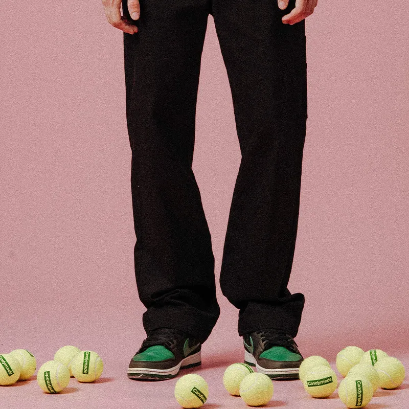 Candymade Haus Casual Pants Men's Black-4