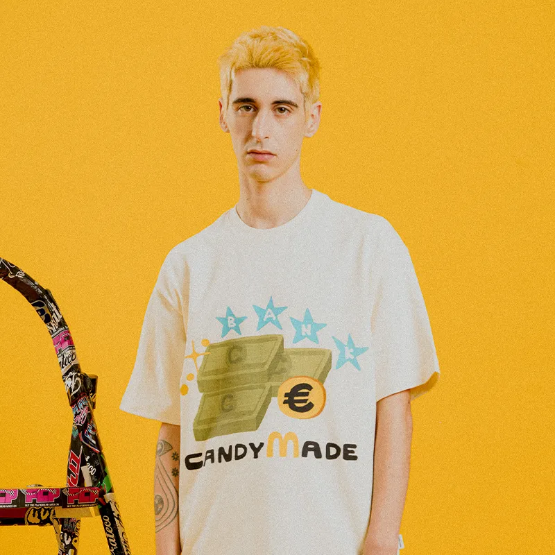 Candymade Haus T Shirts Unisex White-4