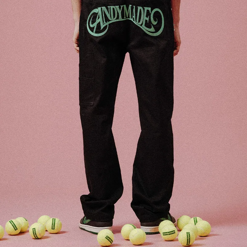 Candymade Haus Casual Pants Men's Black-2