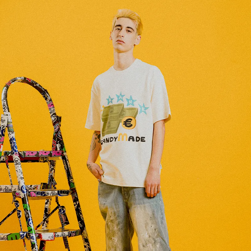 Candymade Haus T Shirts Unisex White-5