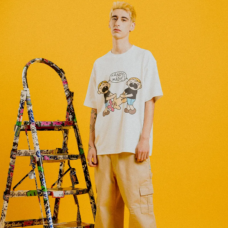Candymade Haus T Shirts Unisex White-6