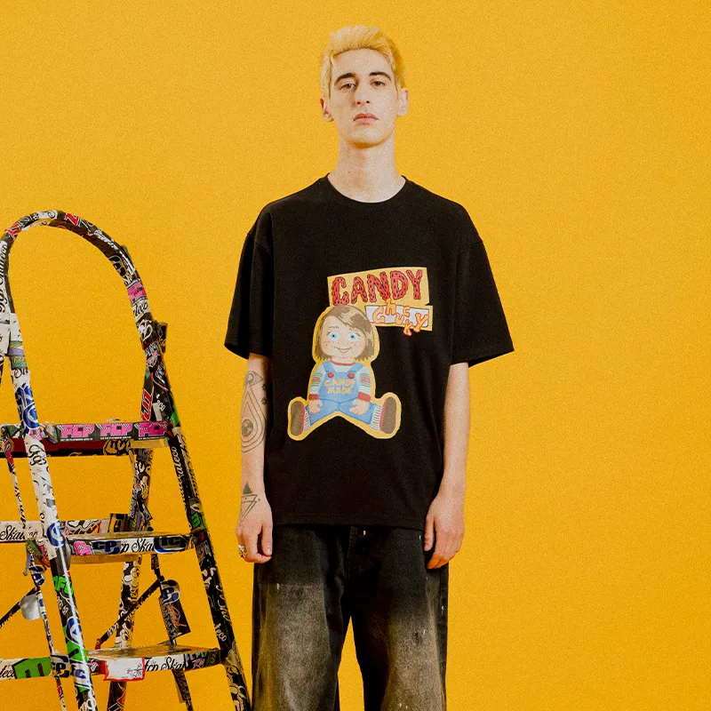 Candymade Haus T Shirts Unisex Gray-6