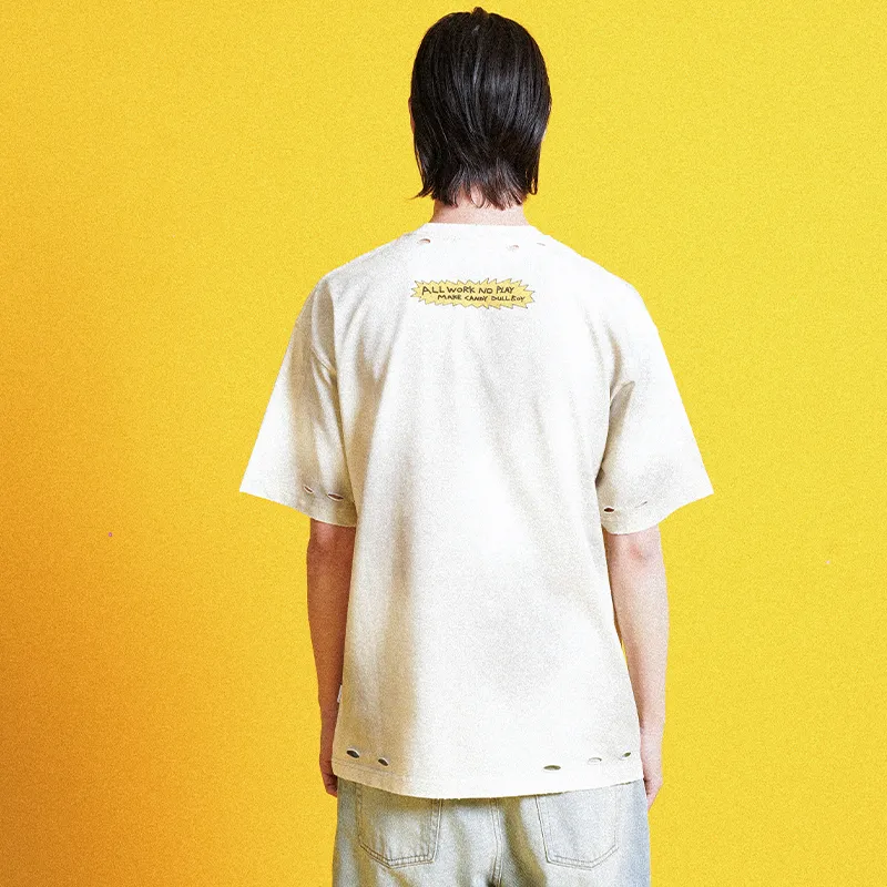 Candymade Haus T Shirt Unisex White-2