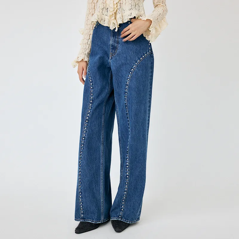 MOUSSY Jeans Women's 110 Blue-2