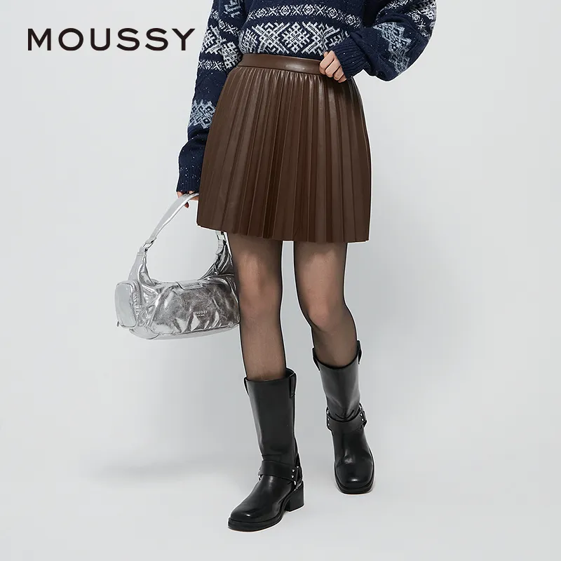 MOUSSY Casual Short Skirts Women's-4