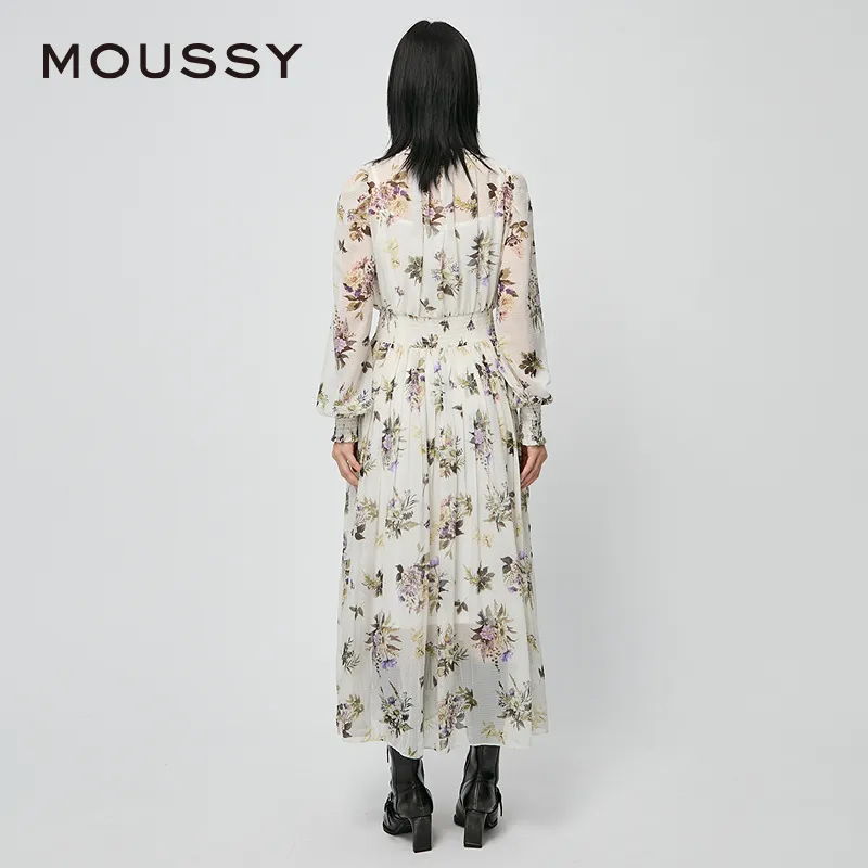 MOUSSY Long Sleeved Dresses Women's-1