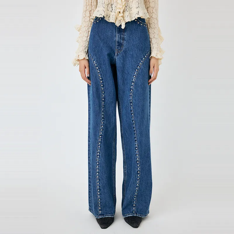 MOUSSY Jeans Women's 110 Blue-3