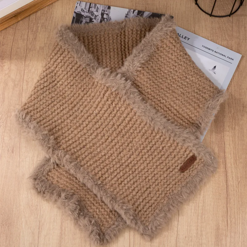PALBAS Knit Scarves Unisex-6