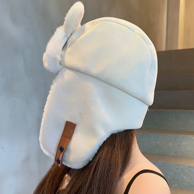 PALBAS Polyester Trapper Hats Unisex-2