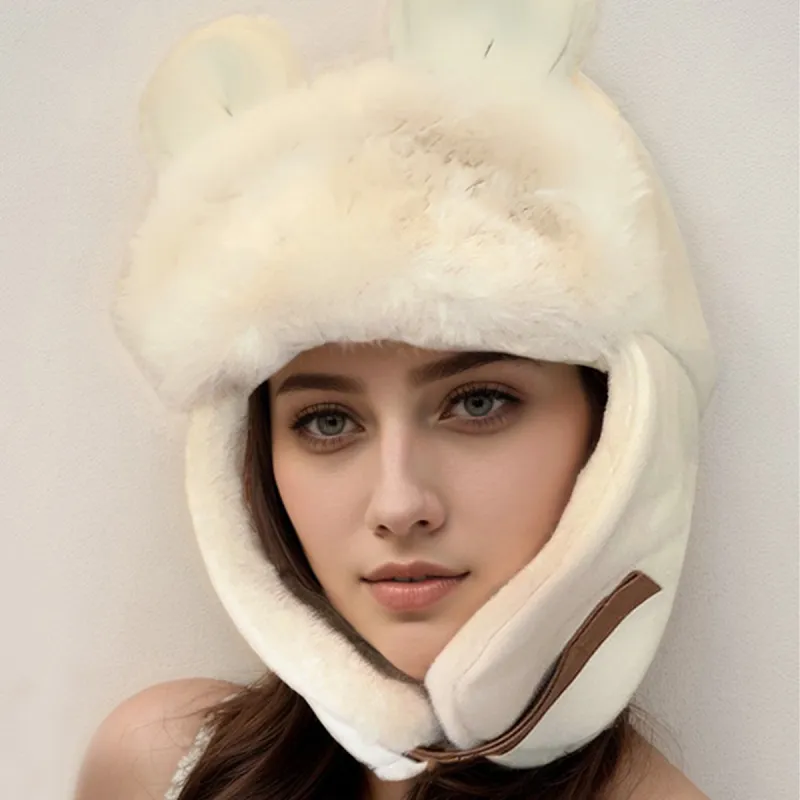 PALBAS Polyester Trapper Hats Unisex-1
