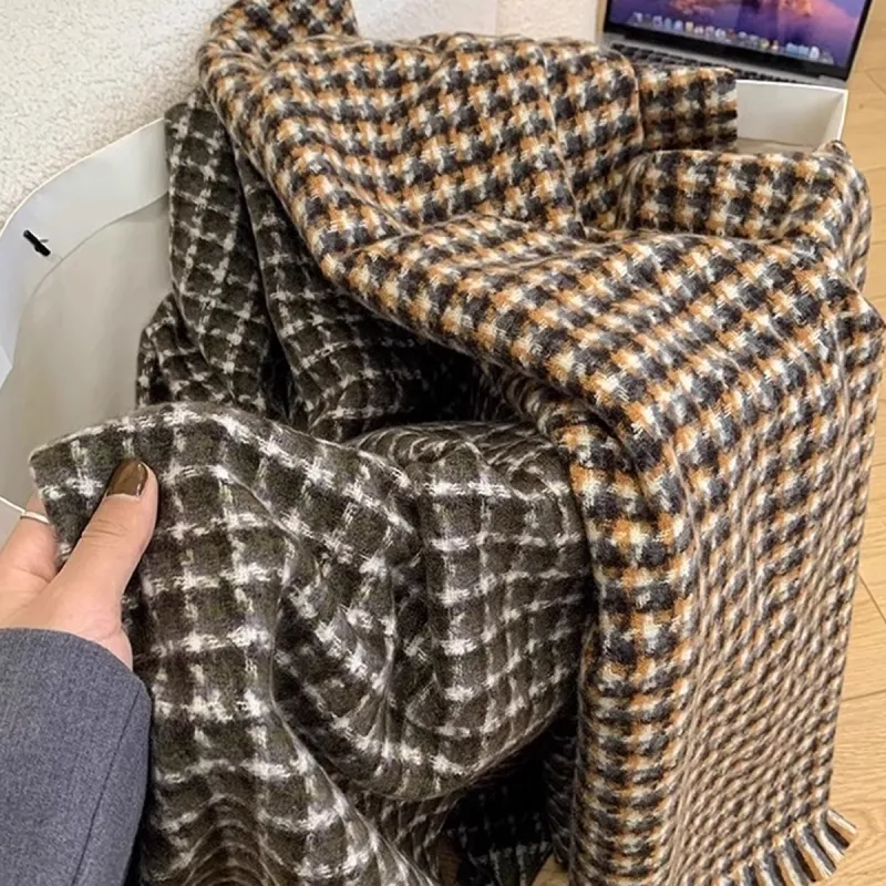 PALBAS Knit Scarves Unisex-10
