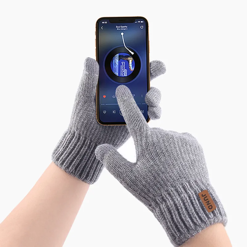 PALBAS Acrylic Knit Gloves Unisex-5