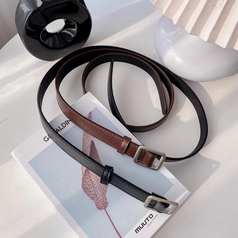 PALBAS PU Leather Belts Women's 2.4cm-6