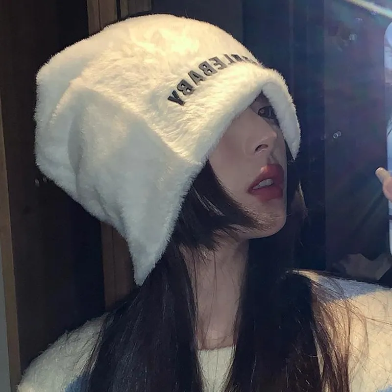 PALBAS Polyester Beanies Women's-5