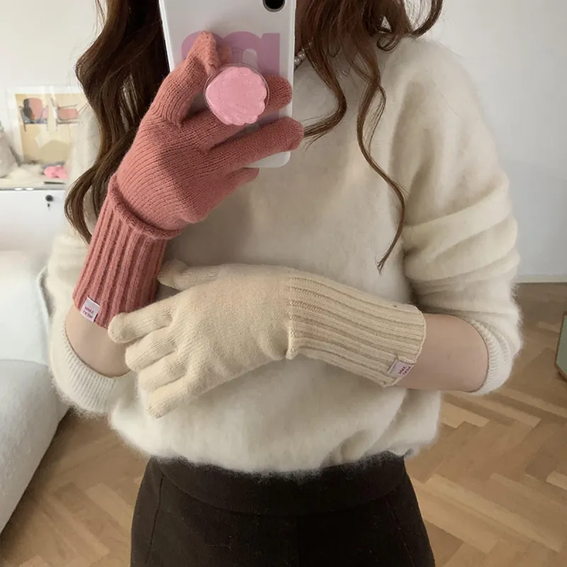 PALBAS Polyester Knit Gloves Unisex-3