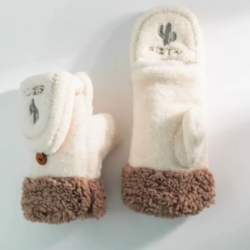 PALBAS Polyester Knit Gloves Women's-4