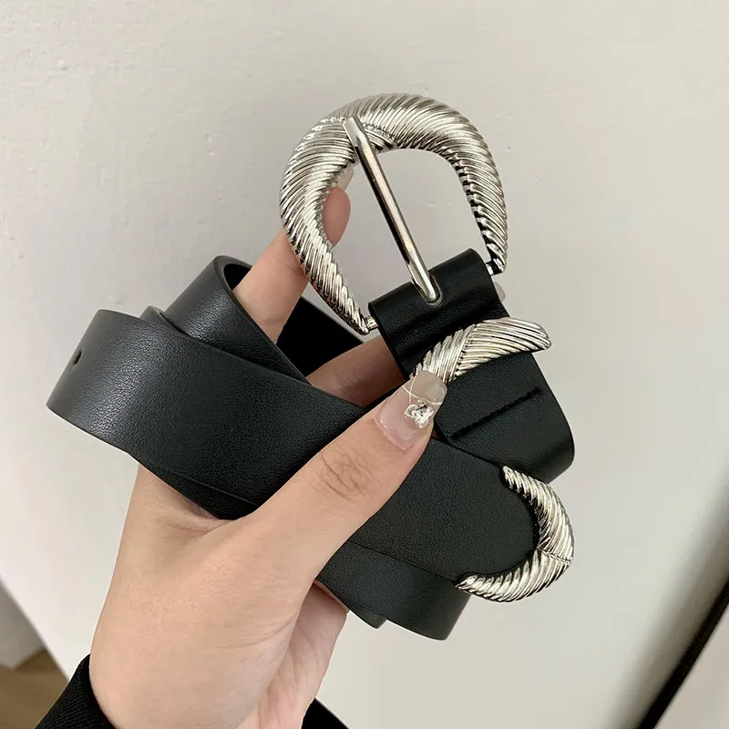 PALBAS PU Leather Belts Unisex 2.8cm-4