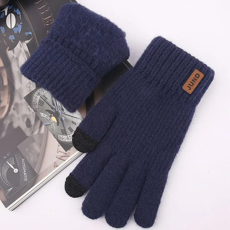 PALBAS Acrylic Knit Gloves Unisex-9