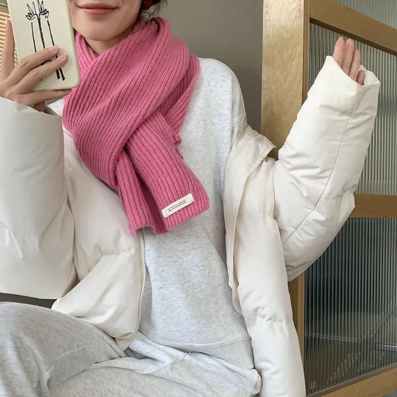 PALBAS Knit Scarves Unisex-6