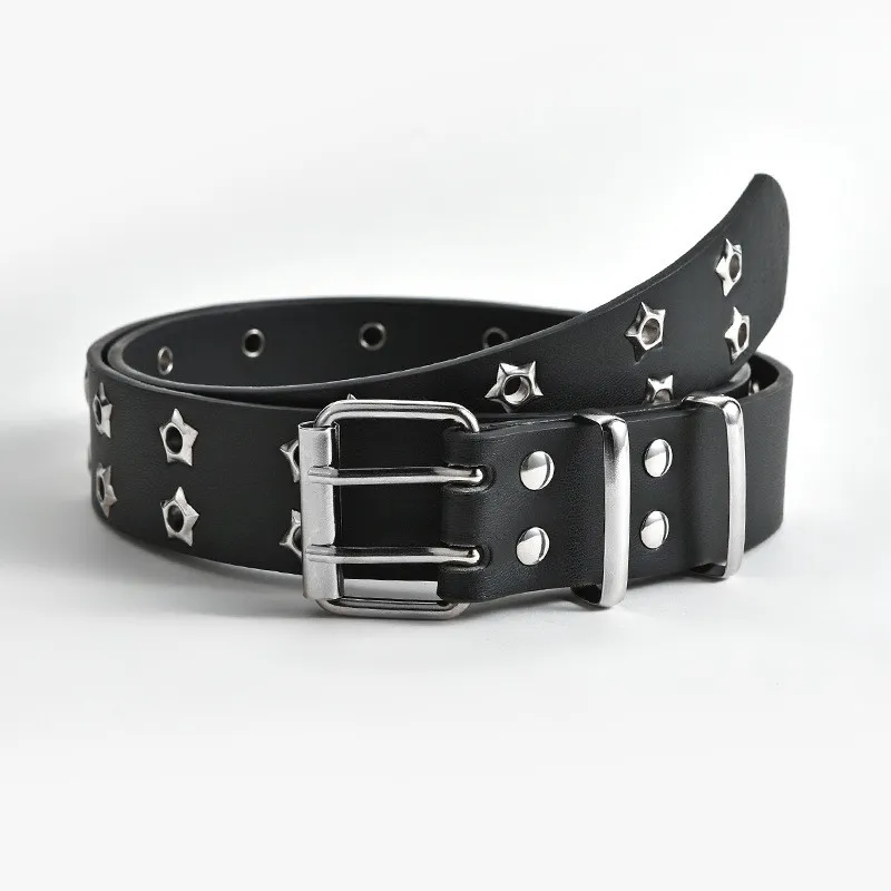 PALBAS PU Leather Belts Unisex 3.3cm-3