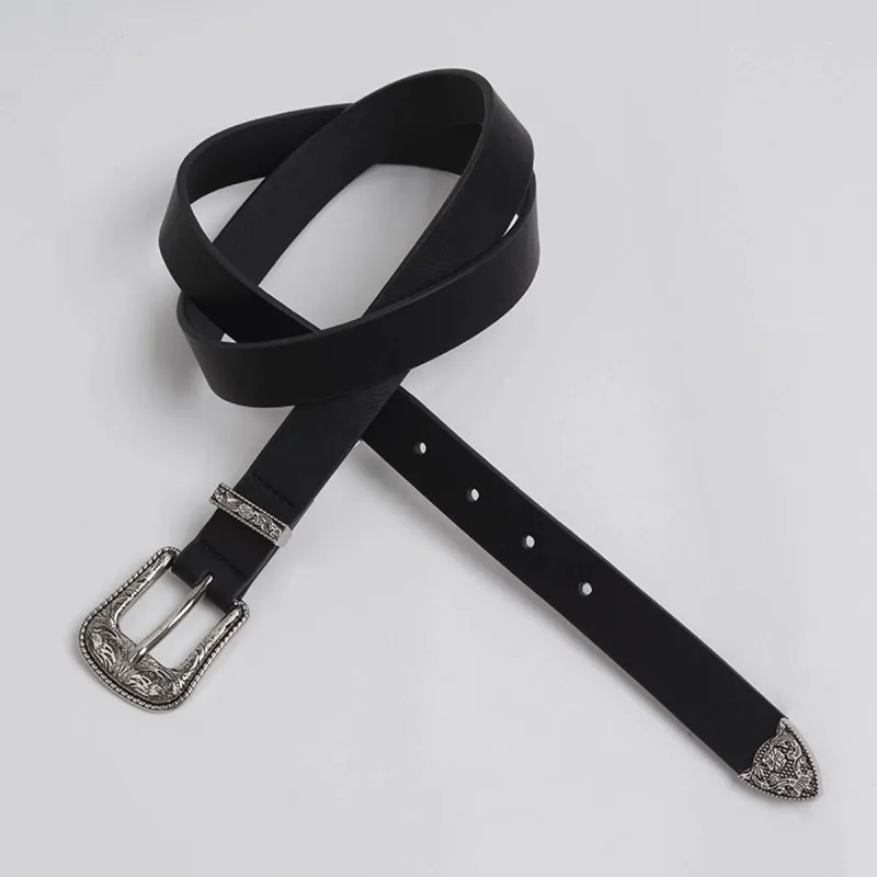 PALBAS Artificial Leather Leather Belts Women's 2.8cm-5