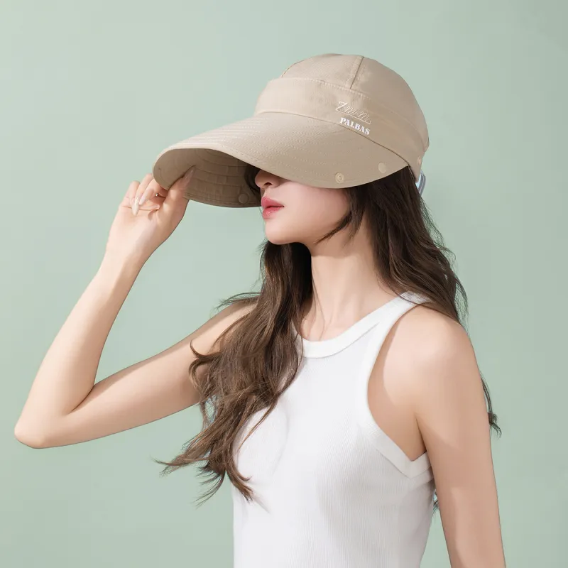 PALBAS Polyester Sun Protection Hats Unisex-2