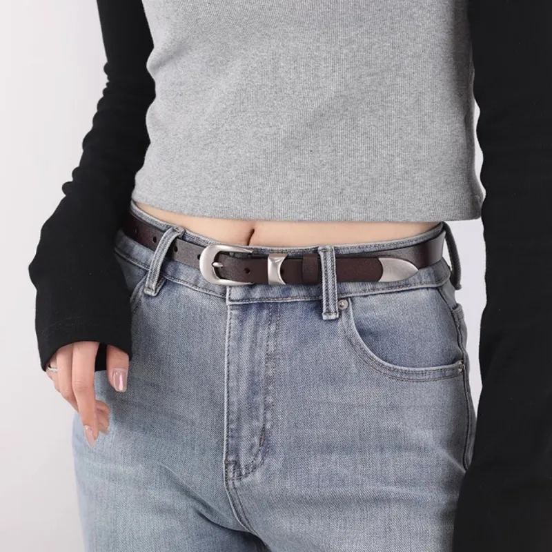 PALBAS PU Leather Belts Unisex 1.8cm-9