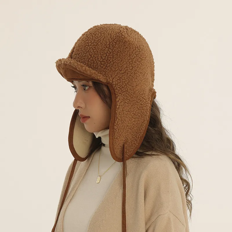 PALBAS Alpaca Trapper Hats Unisex-4