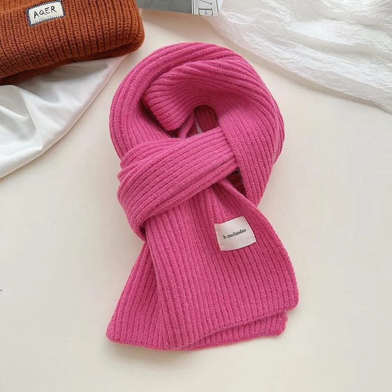 PALBAS Knit Scarves Unisex-7