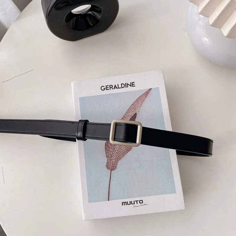 PALBAS PU Leather Belts Women's 2.4cm-5